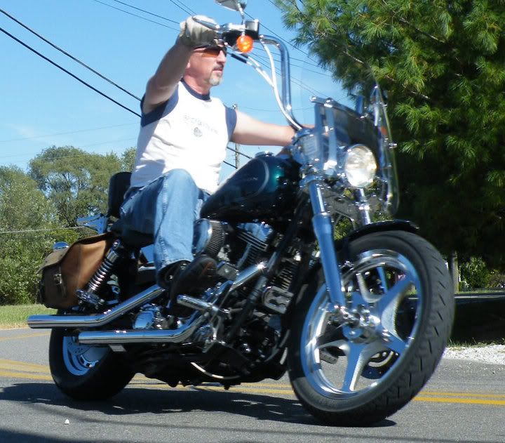 wide glide front wheel